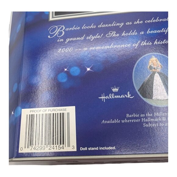 Collectible 2000 Special Millennium Edition Millennium Princess Barbie #24154 - Picture 13 of 13
